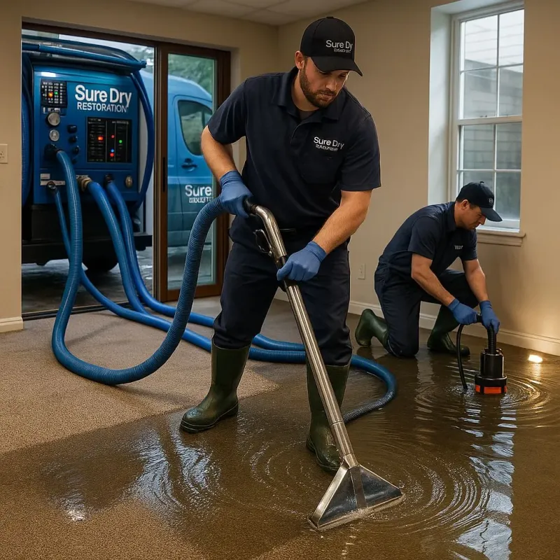 Water Extraction and Removal process in Indian Trail, NC